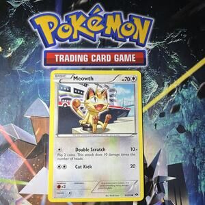 MEOWTH 80/99 - 2012 BW NEXT DESTINIES NON HOLO Pokemon CARD - NM PLAYED